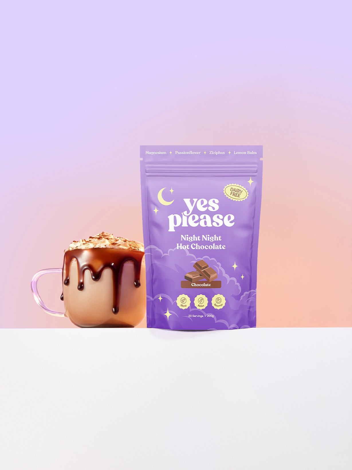 Night Night Hot Chocolate Dairy Free - Chocolate